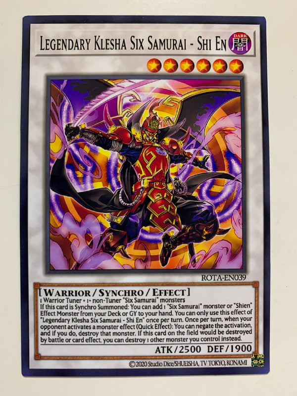 Legendary Klesha Six Samurai - Shi En | Super Rare | Orica PROXY