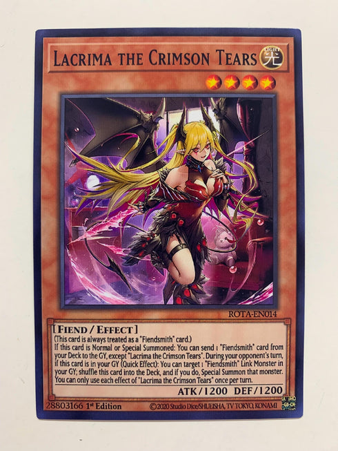 Lacrima the Crimson Tears | Secret Rare | Orica PROXY