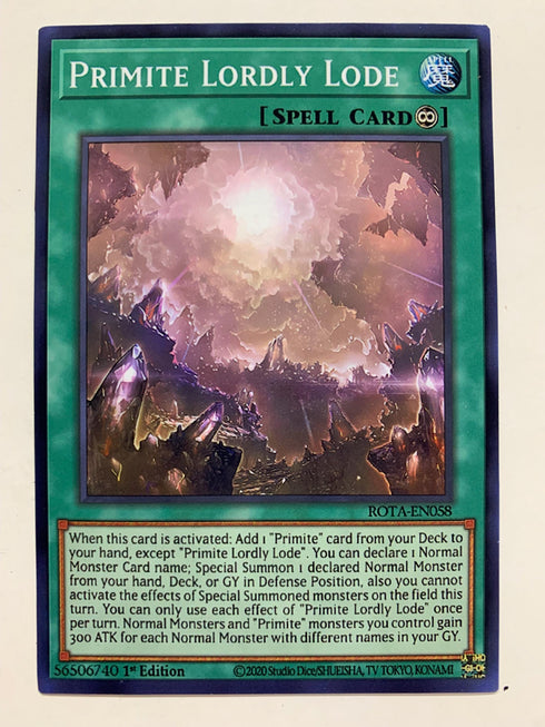 Primite Lordly Lode | Secret Rare | Orica PROXY