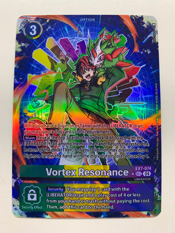 Vortex Resonance EX7-074 (Alternate Art) | FULL HOLO | Orica PROXY