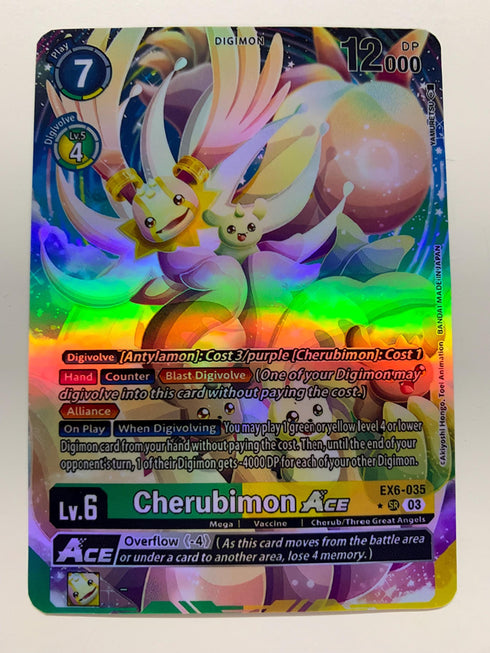 Cherubimon Ace EX6-035 (Alternate Art) | FULL HOLO | Orica PROXY