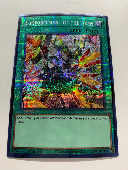 Reinforcement of the Army (Alternate Art) | Super Rare | Orica PROXY