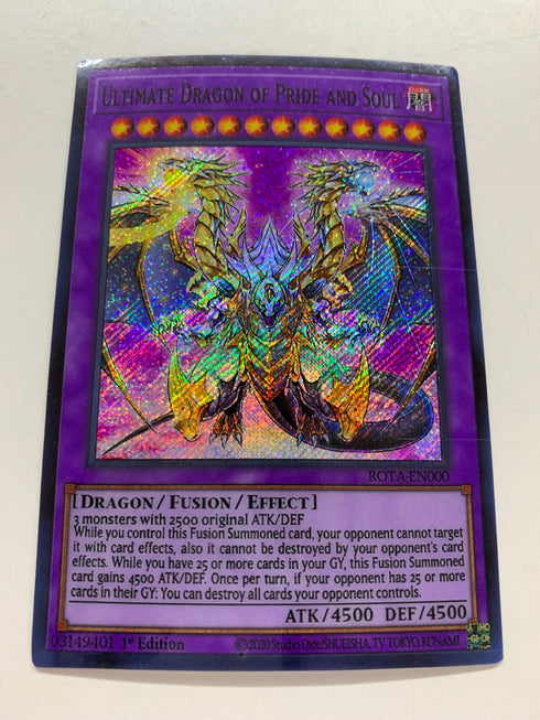 Ultimate Dragon of Pride and Soul | Secret Rare | Orica PROXY