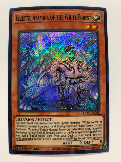 Elzette, Azamina of the White Forest | Secret Rare | Orica PROXY