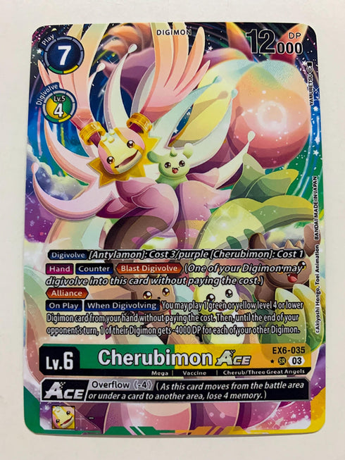 Cherubimon Ace EX6-035 (Alternate Art) | FULL HOLO | Orica PROXY