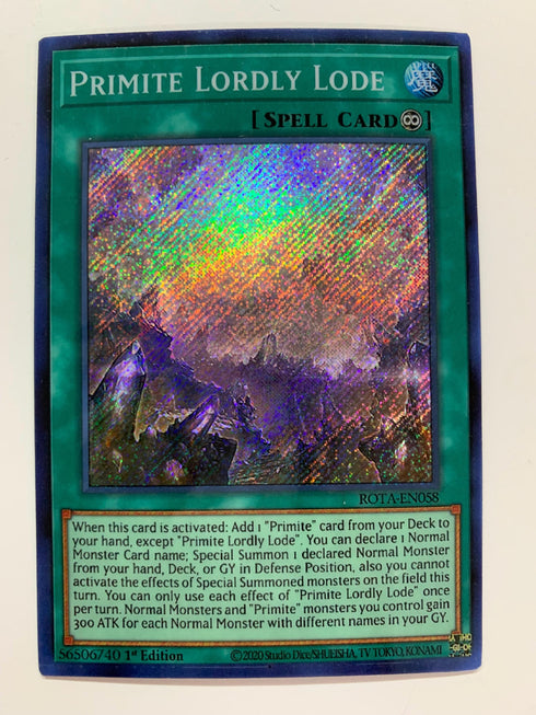 Primite Lordly Lode | Secret Rare | Orica PROXY