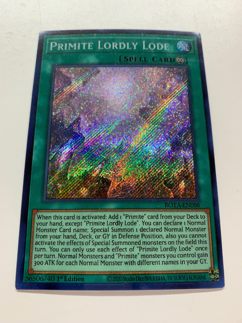Primite Lordly Lode | Secret Rare | Orica PROXY