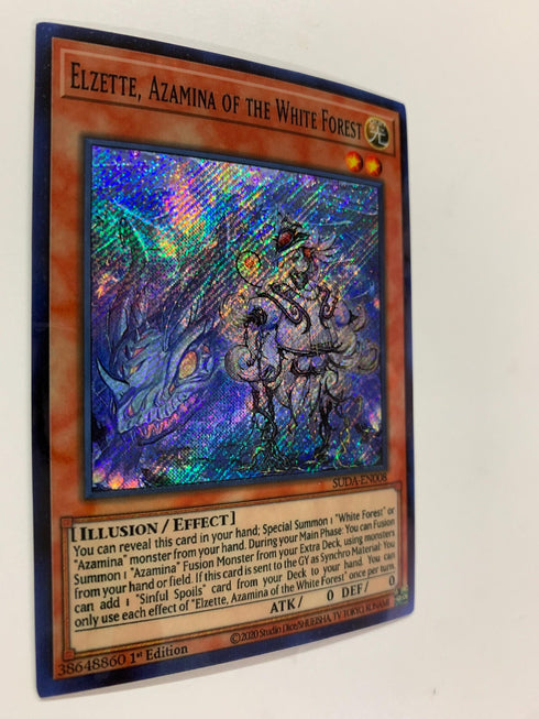 Elzette, Azamina of the White Forest | Secret Rare | Orica PROXY