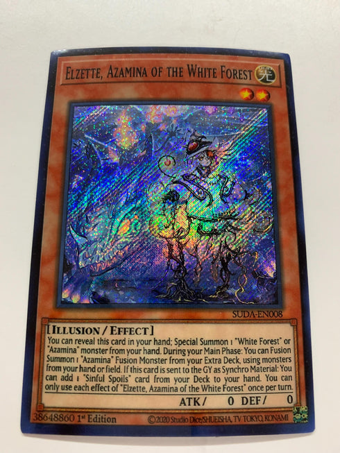 Elzette, Azamina of the White Forest | Secret Rare | Orica PROXY