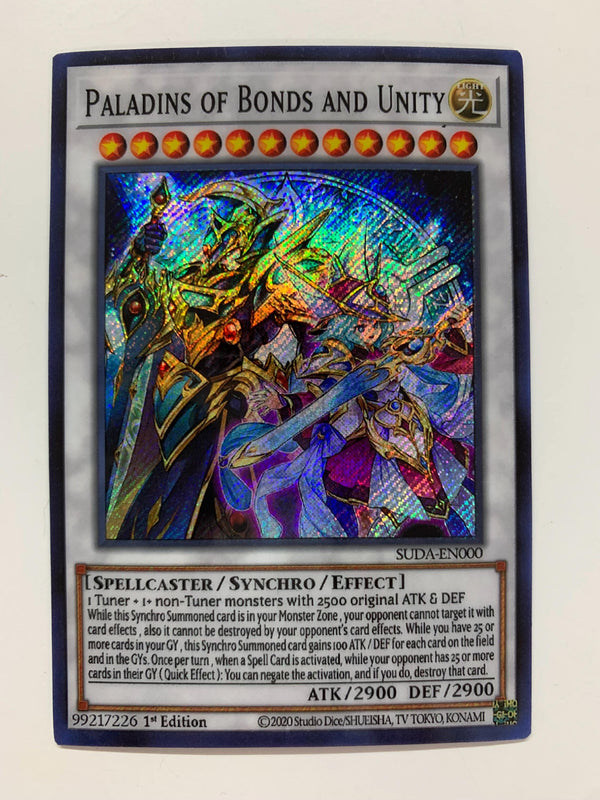 Paladins of Bonds and Unity | Secret Rare | Orica PROXY