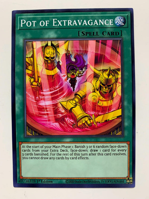 Pot of Extravagance (Alternate Art) | Super Rare | Orica PROXY