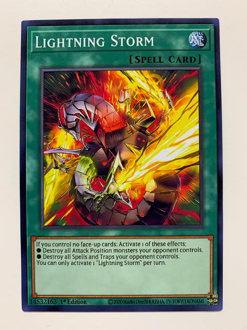 Lightning Storm (Alternate Art) | Super Rare | Orica PROXY
