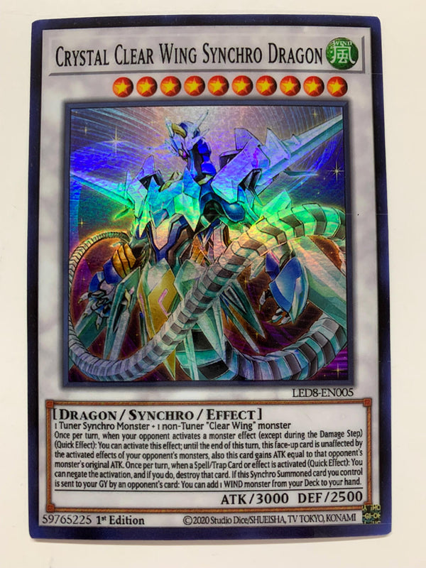Crystal Clear Wing Synchro Dragon | Super Rare | Orica PROXY