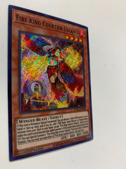 Fire King Courtier Ulcanix | Secret Rare | Orica PROXY