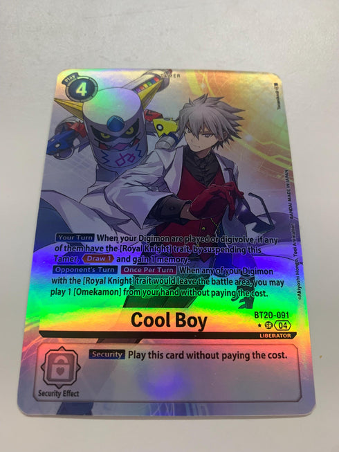 Cool Boy BT20-091 (Alternate Art) | FULL HOLO | Orica PROXY
