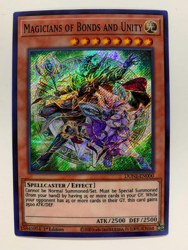 Magicians of Bonds and Unity | Secret Rare | Orica PROXY