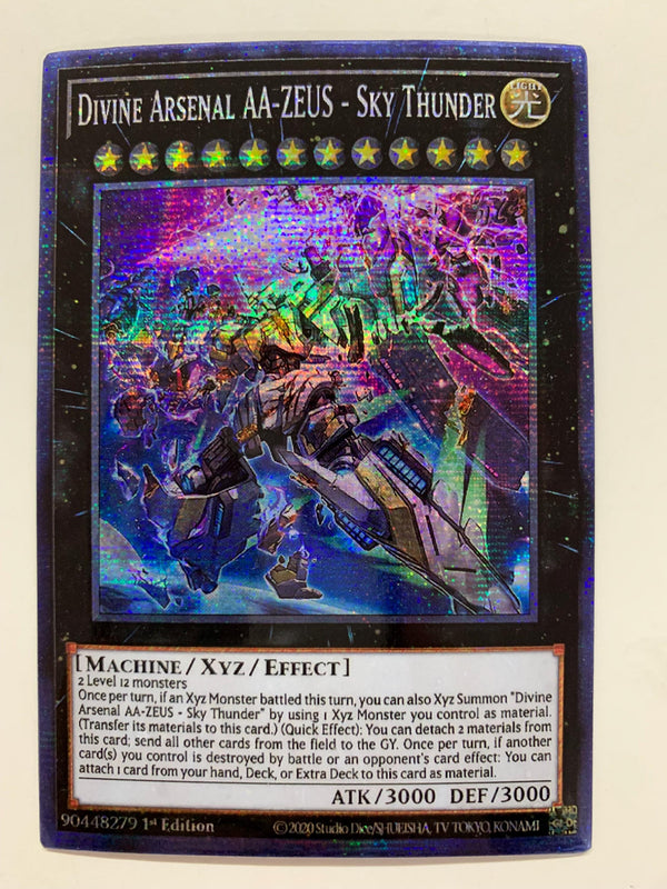 Divine Arsenal AA-ZEUS - Sky Thunder (Alternate Art) | Secret Rare | Orica PROXY