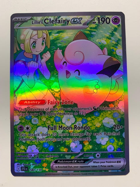 Lillie’s Clefairy ex 184/159 | FULL HOLO | Orica PROXY