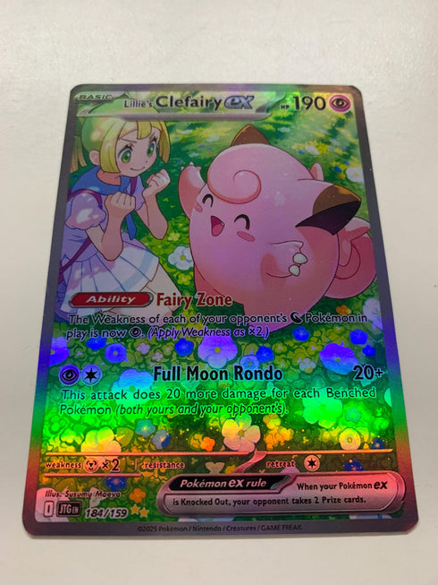 Lillie’s Clefairy ex 184/159 | FULL HOLO | Orica PROXY