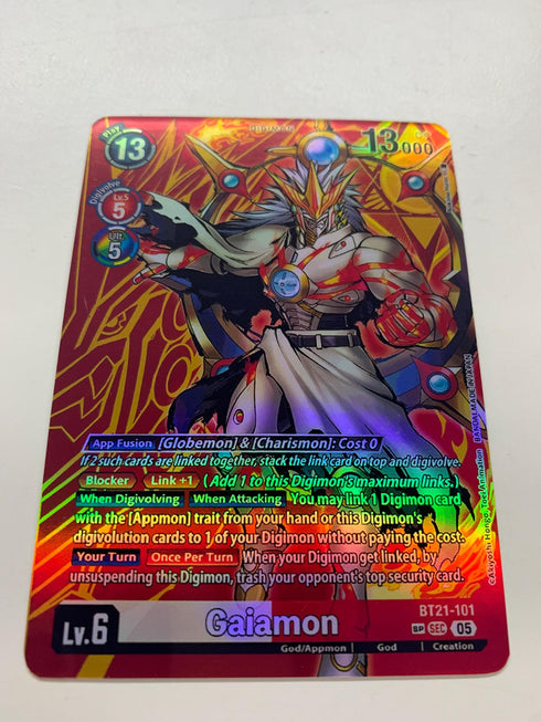 Gaiamon BT21-101 | FULL HOLO | Orica PROXY