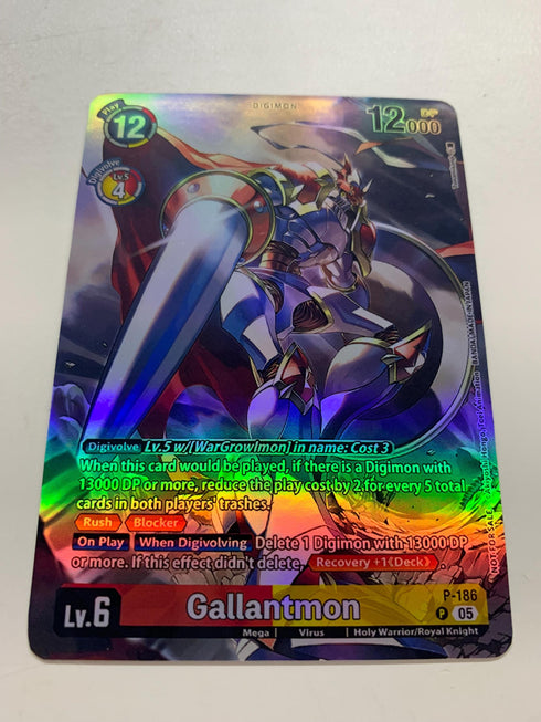 Gallantmon P-186 | FULL HOLO | Orica PROXY
