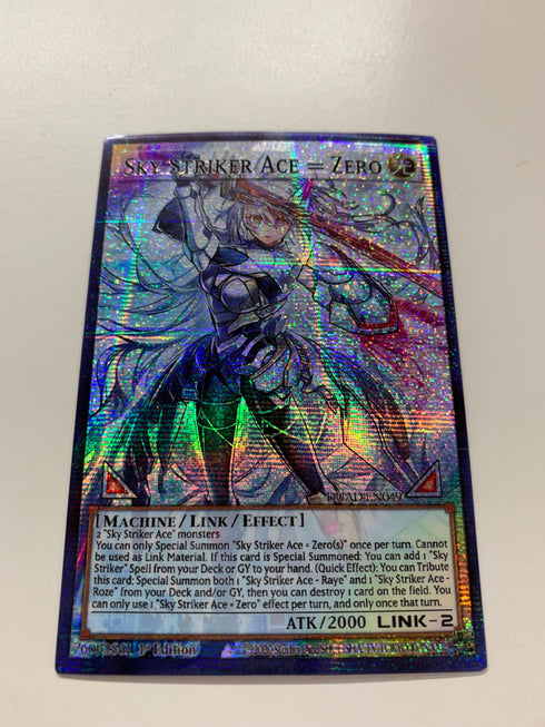 Sky Striker Ace = Zero | Secret Rare | Orica PROXY