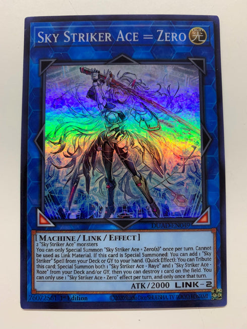 Sky Striker Ace = Zero | Super Rare | Orica PROXY