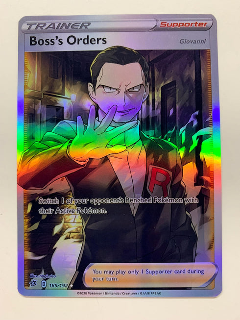 Boss’s Orders 189/192 | FULL HOLO | Orica PROXY