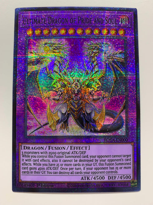 Ultimate Dragon of Pride and Soul | Secret Rare | Orica PROXY