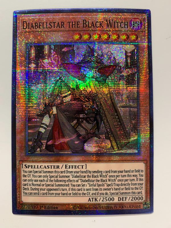 Diabellstar the Black Witch (Alternate Art) | Secret Rare | Orica PROXY