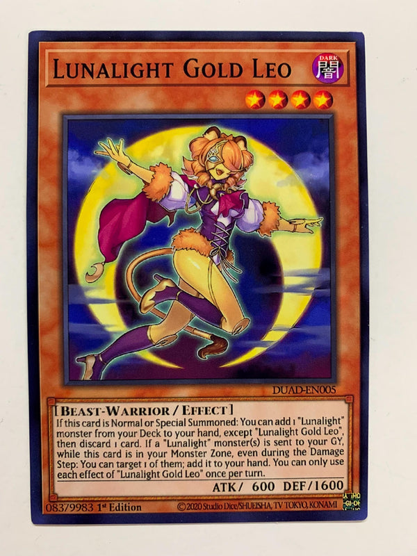 Lunalight Gold Leo | Secret Rare | Orica PROXY