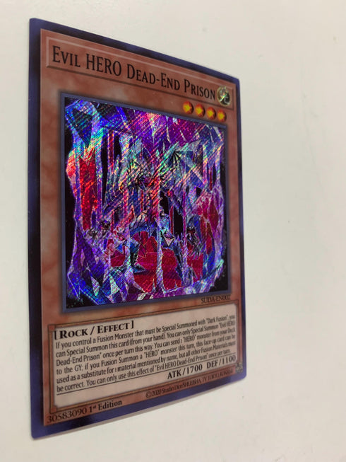 Evil HERO Dead-End Prison | Secret Rare | Orica PROXY