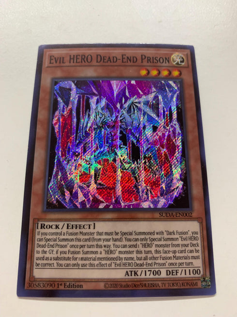 Evil HERO Dead-End Prison | Secret Rare | Orica PROXY