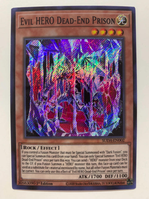 Evil HERO Dead-End Prison | Secret Rare | Orica PROXY
