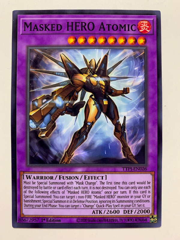 Masked HERO Atomic | Super Rare | Orica PROXY
