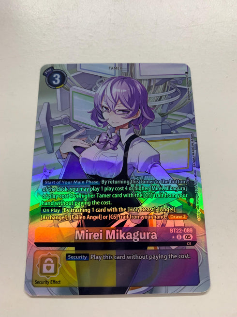 Mirei Mikagura BT22-089 (Alternate Art) | FULL HOLO | Orica PROXY