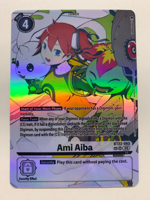 Ami Aiba BT22-093 (Alternate Art) | FULL HOLO | Orica PROXY