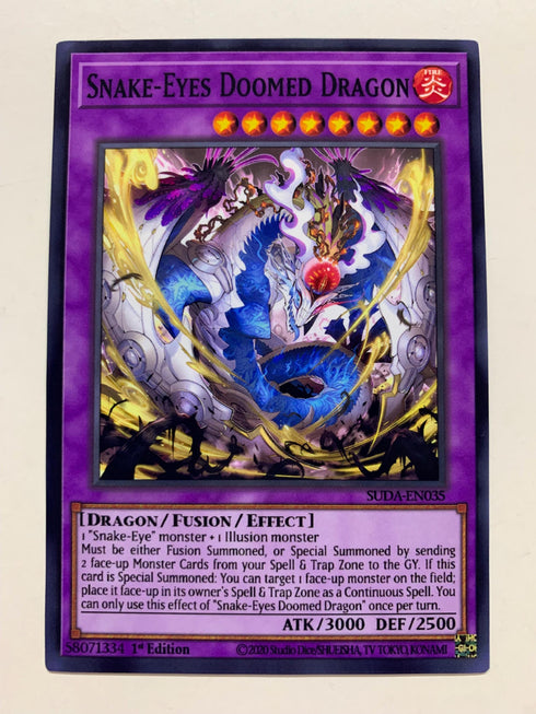 Snake-Eyes Doomed Dragon | Secret Rare | Orica PROXY