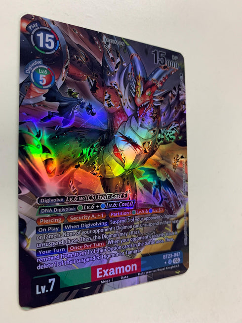 Examon BT23-047 (Alternate Art) | FULL HOLO | Orica PROXY