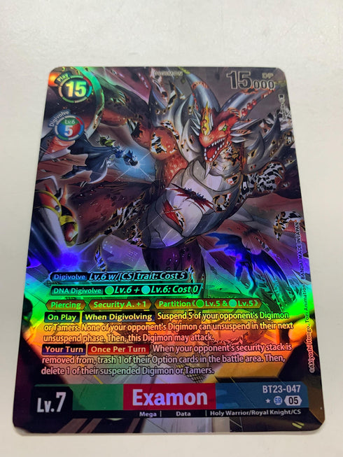 Examon BT23-047 (Alternate Art) | FULL HOLO | Orica PROXY