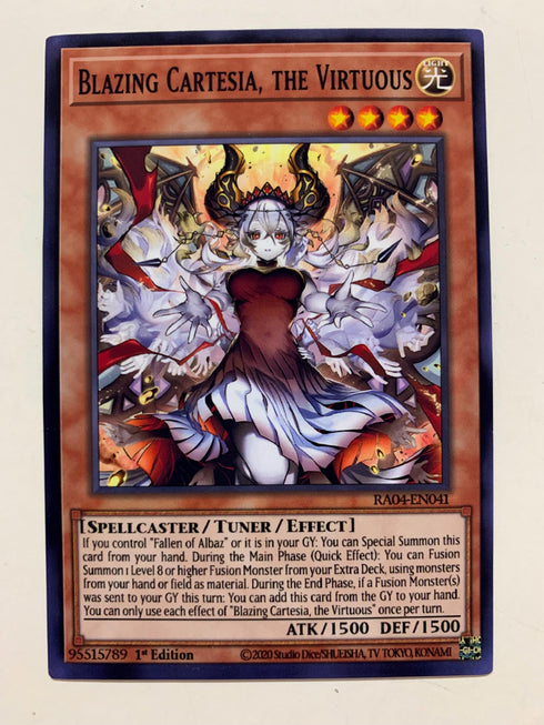 Blazing Cartesia, the Virtuous (Alternate Art) | Secret Rare | Orica PROXY