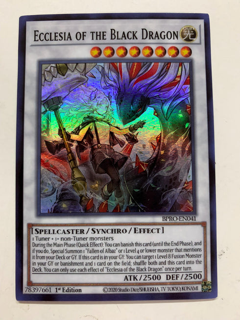 Ecclesia of the Black Dragon | Super Rare | Orica PROXY