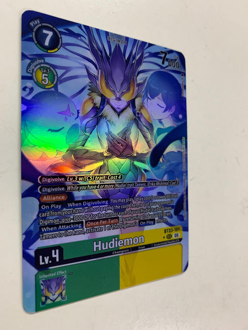 Hudiemon BT23-101 (Alternate Art) | FULL HOLO | Orica PROXY