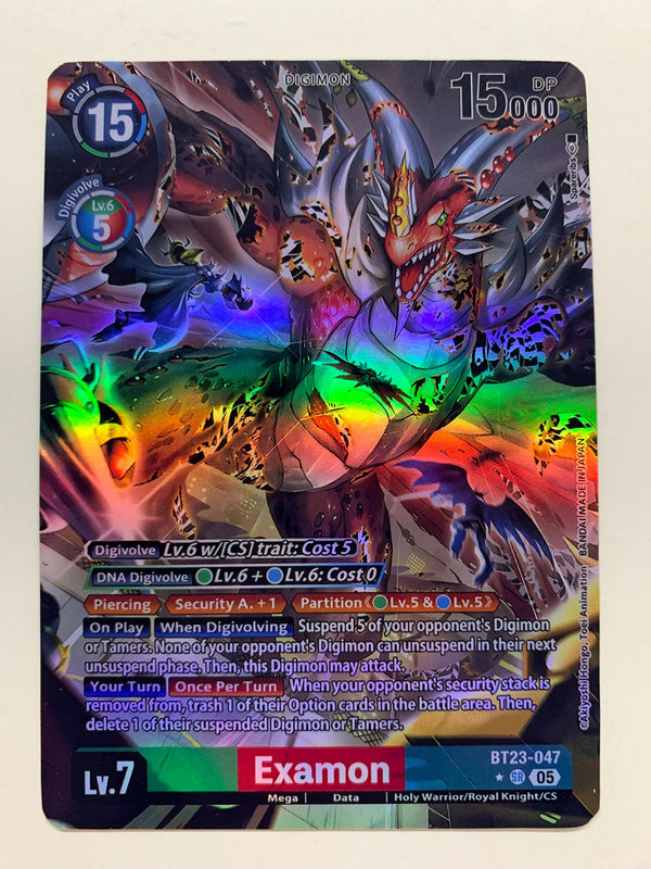 Examon BT23-047 (Alternate Art) | FULL HOLO | Orica PROXY