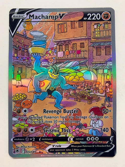 Machamp V 172/189 | FULL HOLO | Orica PROXY
