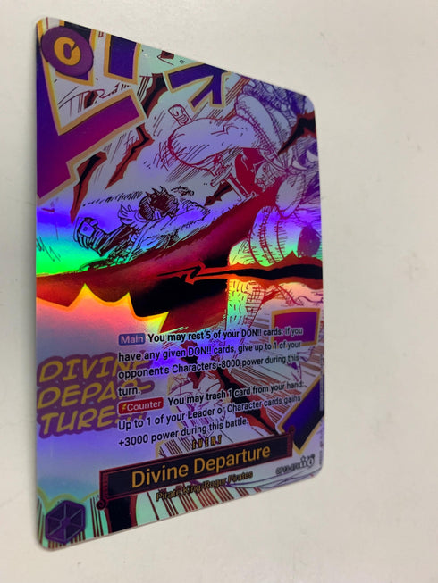 Divine Departure OP13-076 (Alternate Art) | FULL HOLO | Orica PROXY