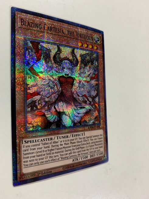 Blazing Cartesia, the Virtuous (Alternate Art) | Secret Rare | Orica PROXY