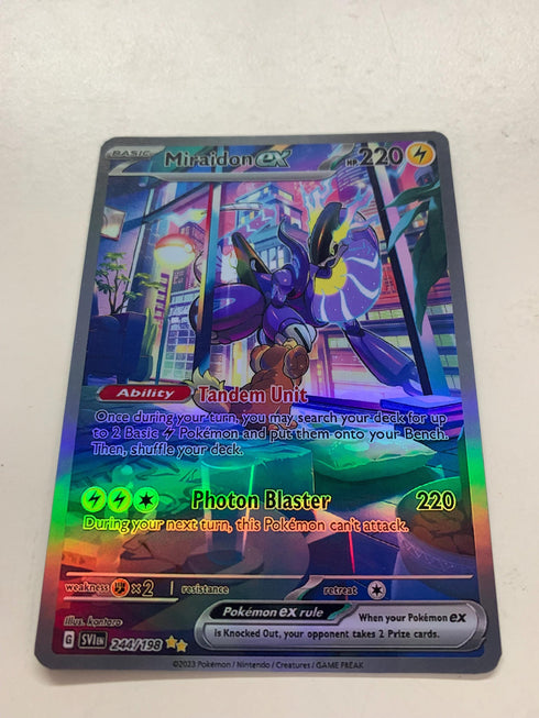 Miraidon ex 244/198 | FULL HOLO | Orica PROXY