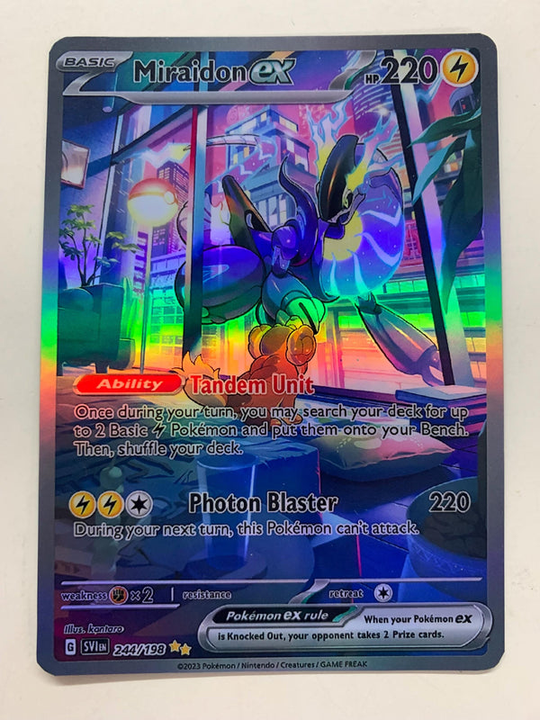 Miraidon ex 244/198 | FULL HOLO | Orica PROXY