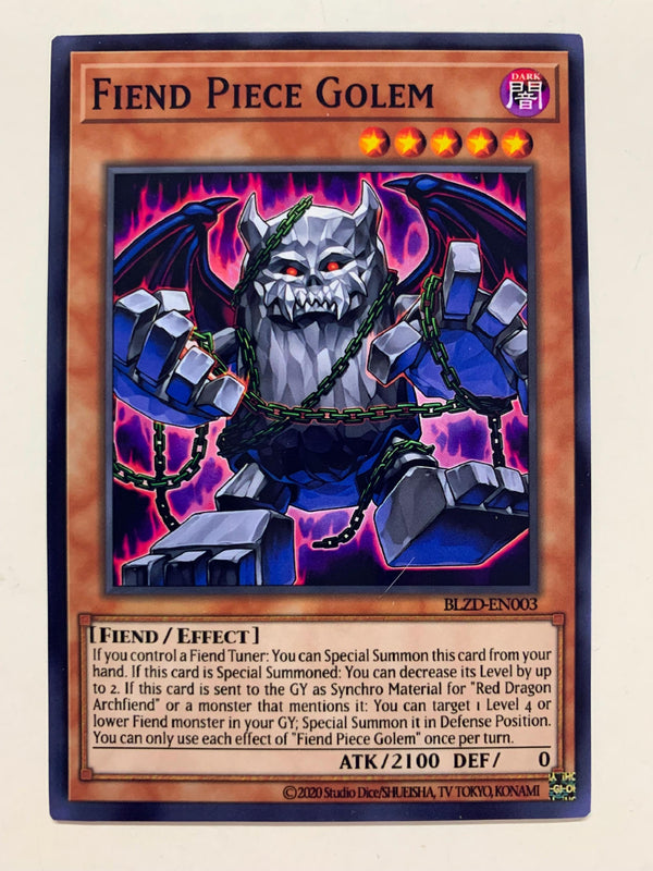 Fiend Piece Golem | Super Rare | Orica PROXY